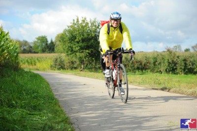 Nachmittags dann in kurzer Hose und nur noch leichter Windjacke