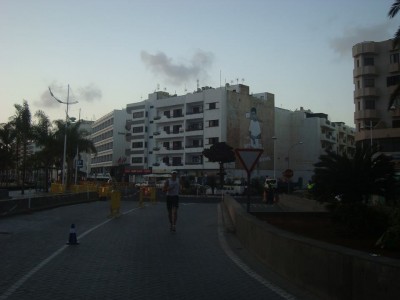 Pic vom Ende des Laufens