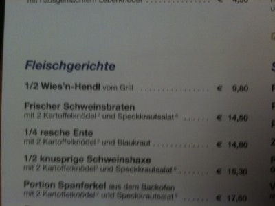 Das sind Preise :-(